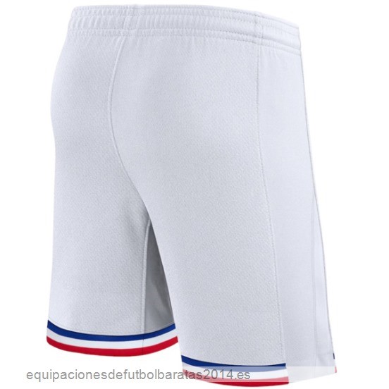 Nuevo 1ª Pantalones Francia 2024 Blanco Baratas